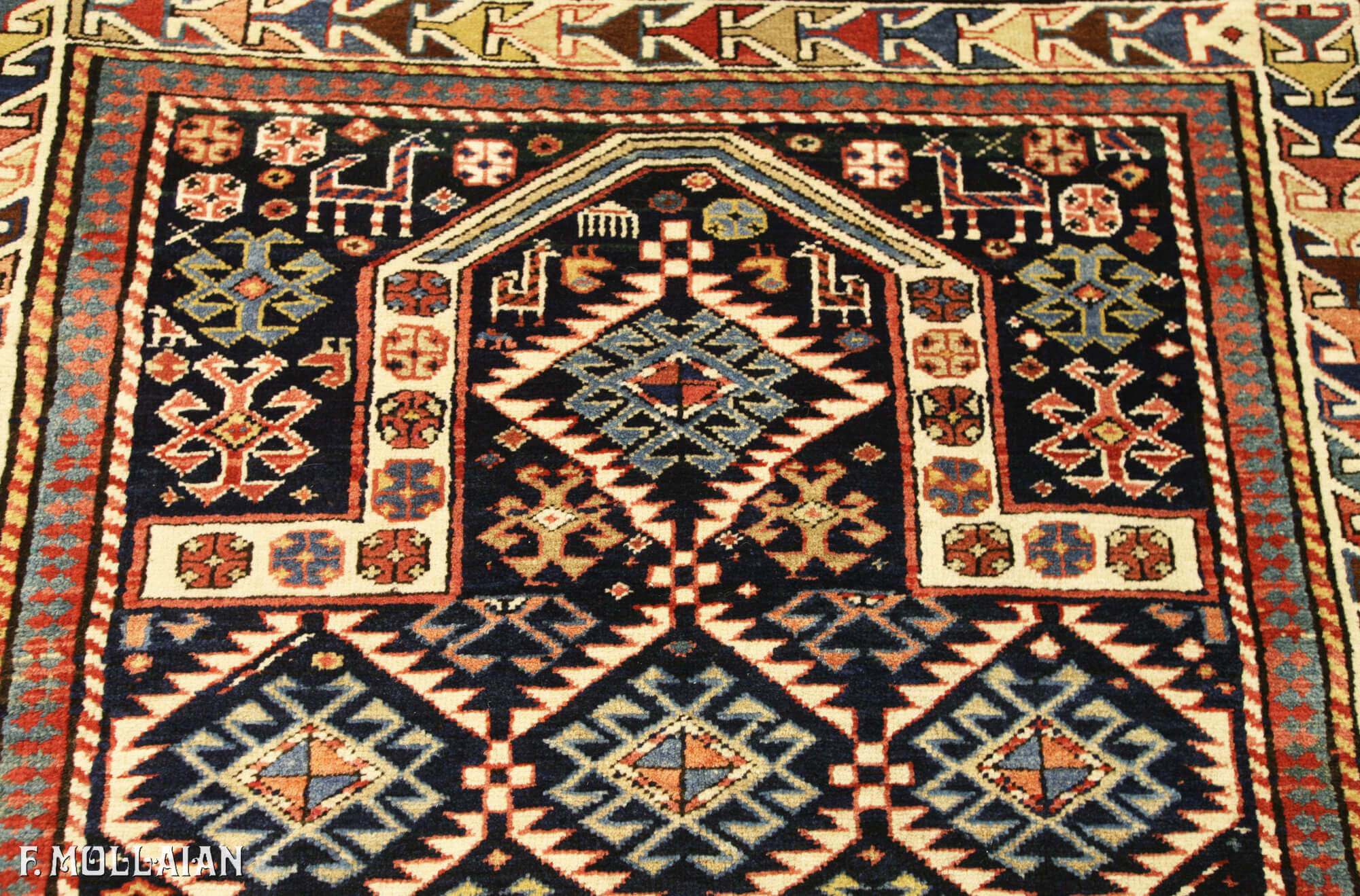 Teppich Kaukasischer Antiker Akstafa n°:85569157
